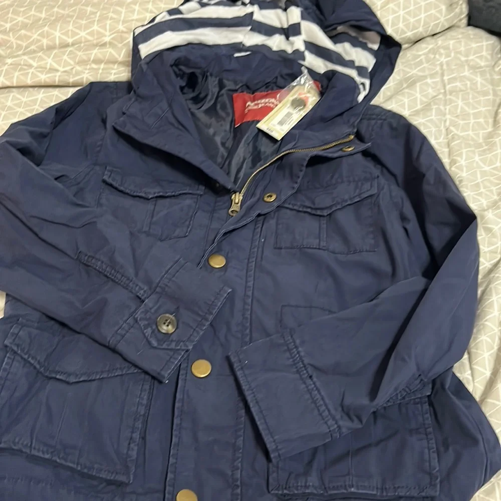 NWT Arizona jeans boy’s hooded jacket size M (8) - Picture 1 of 2